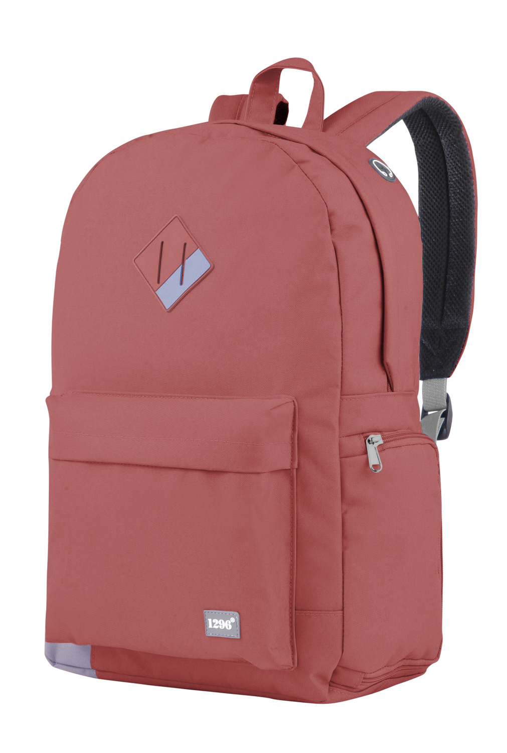 blnbag U4 - Sportrucksack Tagesrucksack Unisex mit Laptop- und Schuhfach für Notebook, 30 cm, 19 L, Korallrot