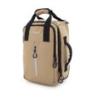 Blnbag M7 trolley sous le siège 40×20×25 cm, 20 L, 2 roulettes, compartiment ordinateur, Champagne