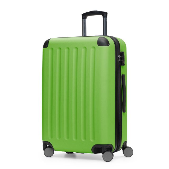 Spree - Mittelgroßer Koffer - Hartschalenkoffer - 65cm Apfelgrün