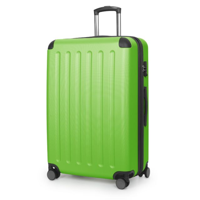 Spree - Koffer Hartschale Apfelgrün matt, TSA, 75 cm, 119 Liter