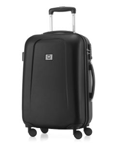 Hauptstadtkoffer Wedding hand luggage suitcase in black with telescopic handle and four wheels