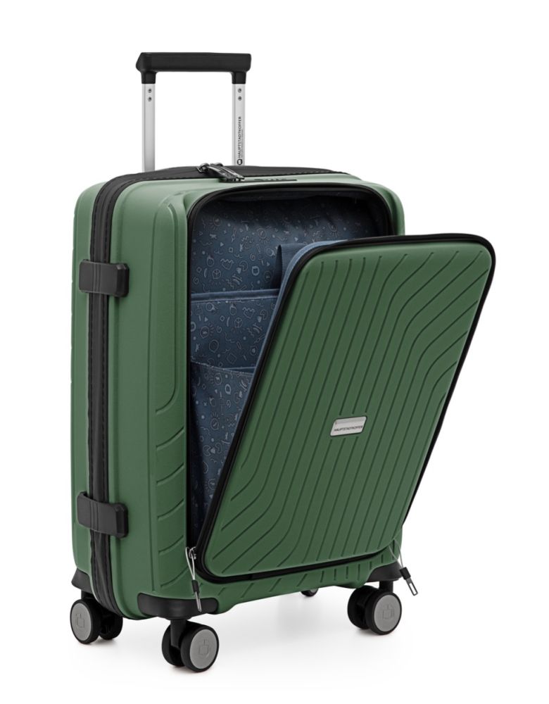 TXL - Hard-Side Hand Luggage Vintage Silver Mat, TSA, 55 cm, 40 Liter