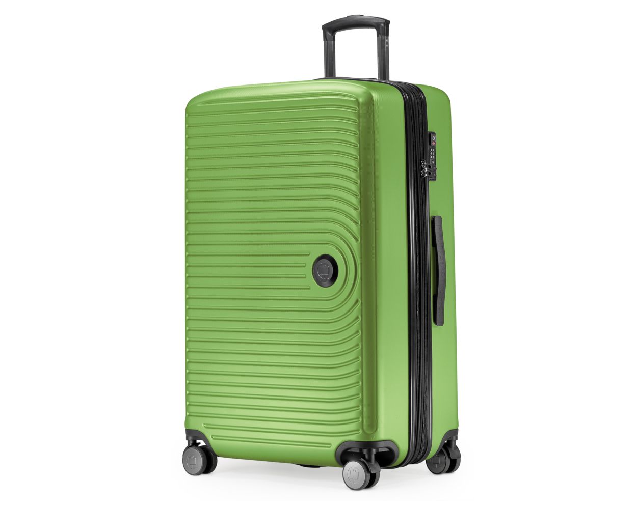 MITTE - Großer Koffer Hartschale 77 cm, Apfelgrün matt, 127 Liter TSA