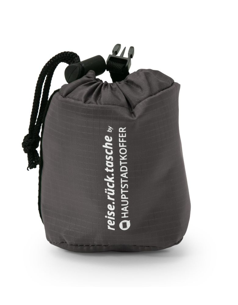 Foldable travel bag, Graphite, 19 litres | Hauptstadtkoffer