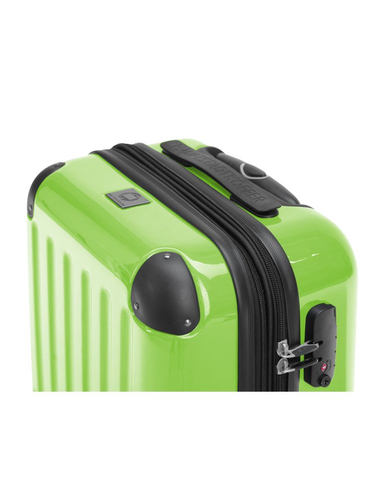Alex Hand Luggage Apple Green Glossy, TSA | Hauptstadtkoffer