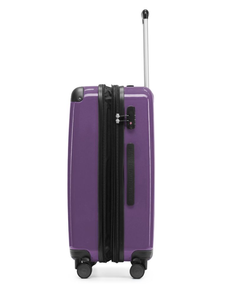 Alex Luggage Purple Glossy, 75 cm, TSA | Hauptstadtkoffer