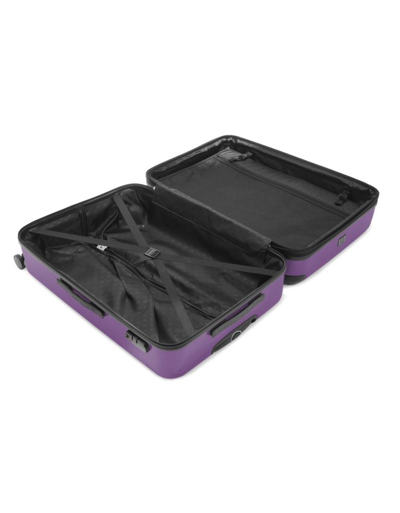 Alex Luggage Purple Glossy, 75 cm, TSA | Hauptstadtkoffer