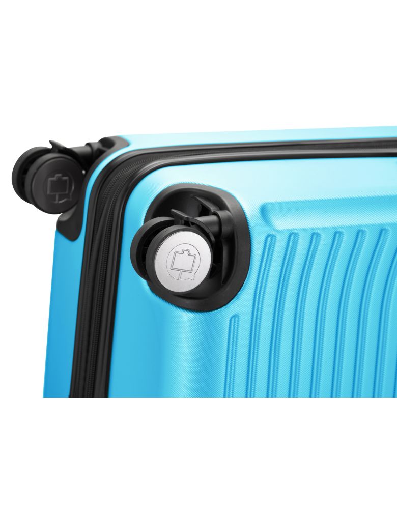 MITTE Hard-Side Large Suitcase Cyan Blue Matt | Hauptstadtkoffer