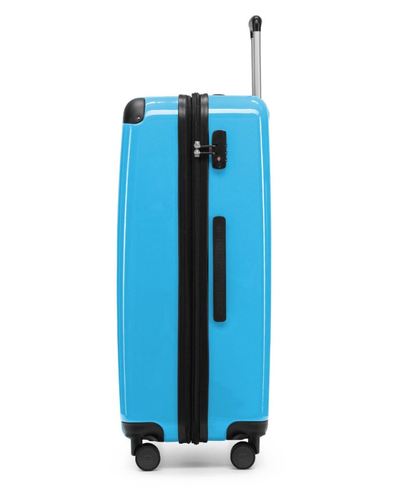 Alex Luggage Cyan Blue Glossy, 75 cm, TSA | Hauptstadtkoffer Alex Luggage Cyan Blue Glossy, 75 cm, TSA | Hauptstadtkoffer