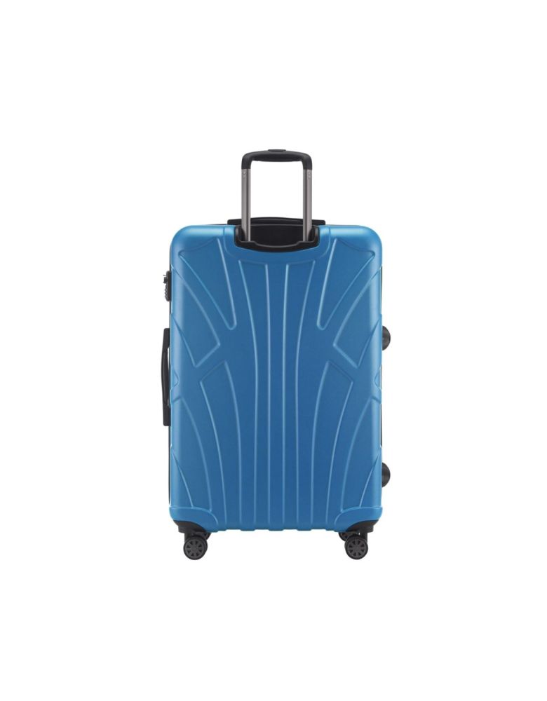 Suitline Large expandable suitcase, Cyan blue | Hauptstadtkoffer