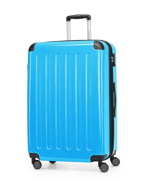 Alex - 119 Liter - Hartschalenkoffer - Detail - Titelbild Cyanblau