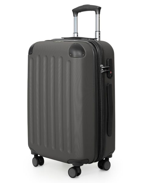 Spree - Handgepäck Koffer Hartschale Graphit matt, TSA, 55 cm, 42 Liter