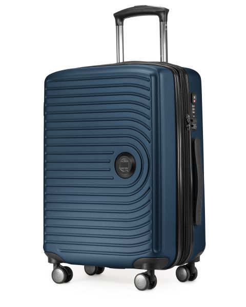 Mitte - Handgepäck Hartschalenkoffer - Titelbild - Dunkelblau - 55cm, 55 Liter