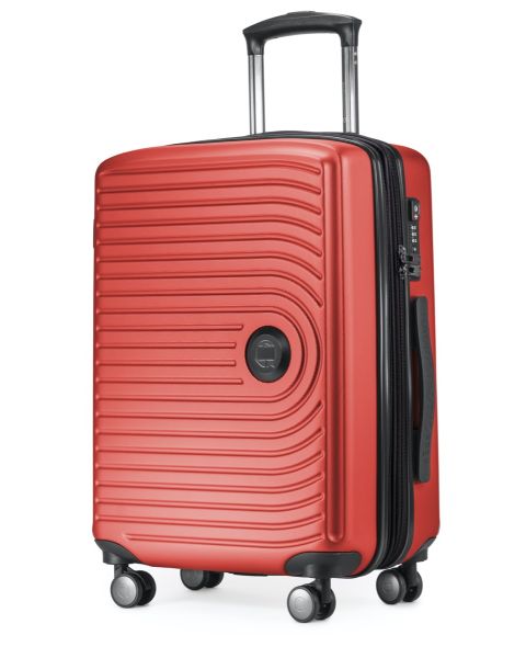 MITTE - Valise à main Rouge mat, TSA, 55 cm, 54 litre