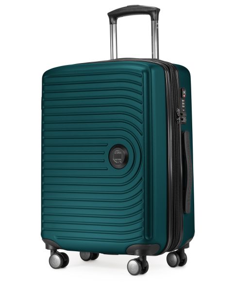LEVEL8 Handgepäck Koffer, Leichtgewicht aus 100% Polycarbonat,Koffer T