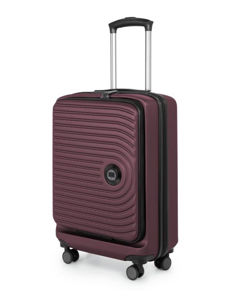 Mitte – Handgepäck mit Laptopfach, Toploader, XL Erweiterung, TSA, 55 cm, 47 Liter, Burgund