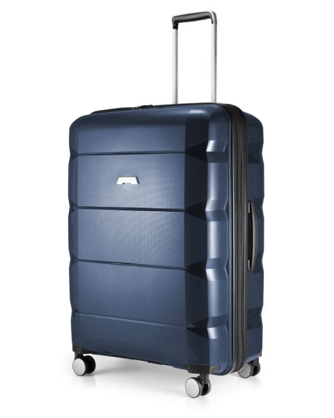 Britz - Koffer Hartschalenkoffer Trolley, TSA, 75 cm, 115 Liter Dunkelblau