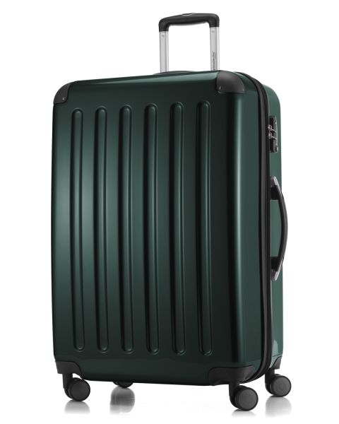 Alex - 119 Liter - Hartschalenkoffer - Detail - Titelbild Waldgrün