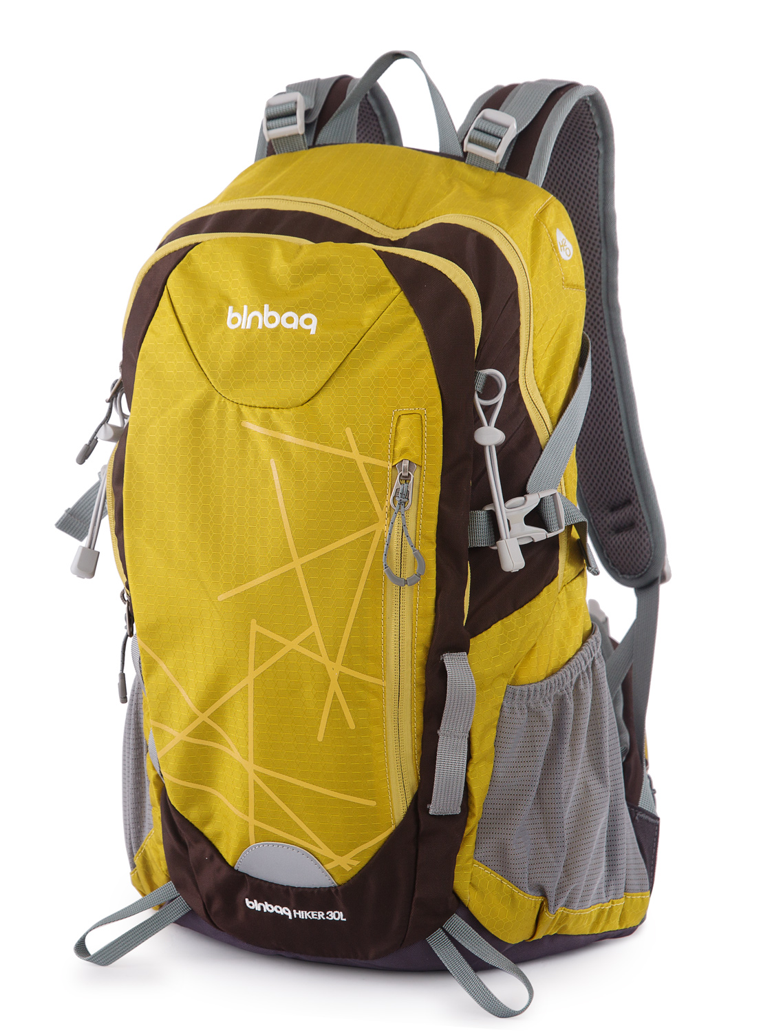 blnbag S1 - Leichter Sportrucksack mit Regenschutz, für Camping und Freizeit, unisex 20L, Inka Gold