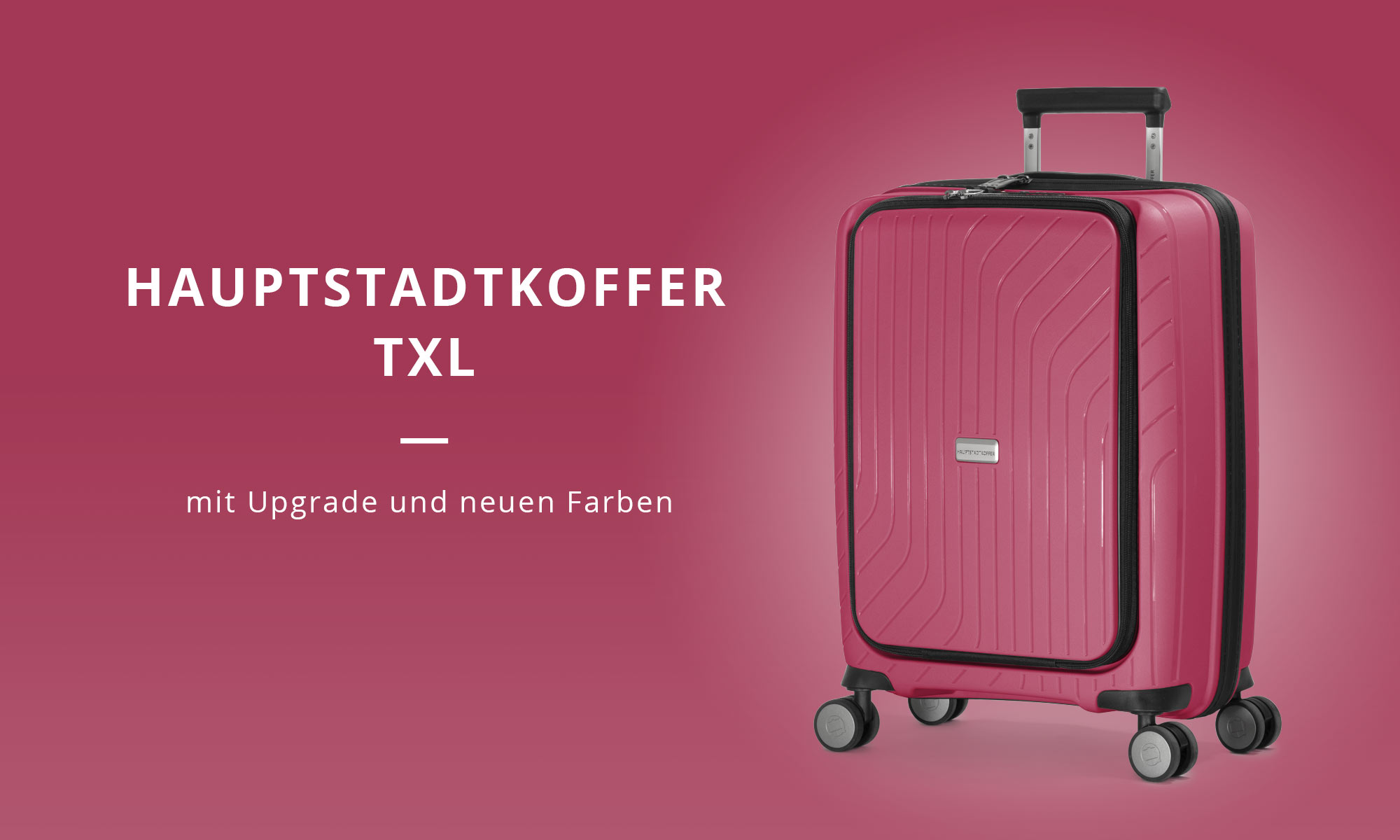 Leichter Hartschalenkoffer TXL mit Upgrade und neuen Farben