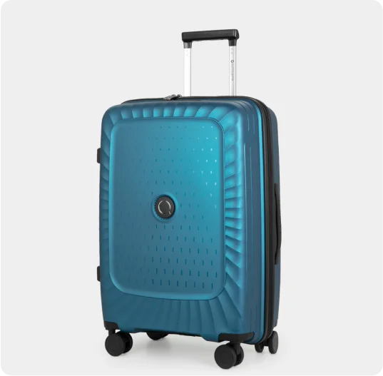 Blauer Koffer der Serie KOTTI – Link zur KOTTI Kofferserie von Hauptstadtkoffer