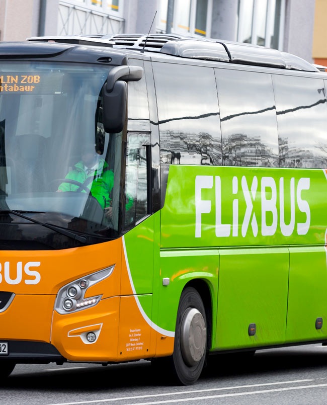 Reisen mit Flix Bus Gepäck Info